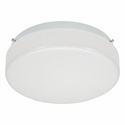 AFX INC. Flush Mount: 11 in Dia, White, 3 in Ht, 1,500 lm, 2700K/3000K/3500K/4000K/5000K - Cirrus Flush-Mount Lights