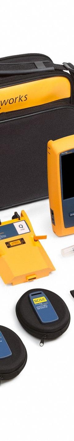 FLUKE NETWORKS Optical Time Domain Reflector: OptiFiber Pro, OFP2-100-QI/GLD, Quad (SM/MM), SC. Key specifications — Product Type: Fiber Optic Cable Testing Kit; Includes: (2) Quick Clean Cleaners (1.25/2.5 mm); Manufacturer Part Number: OFP2-100-QI/GLD; Adapters Included: 2.50 mm; Brand: FLUKE NETWORKS; _Model Features: Inspection Video Probe; _Wavelengths: 850nm, 1300nm, 1310nm, 1550nm; _Fiber Mode Supported: Quad (SM/MM).