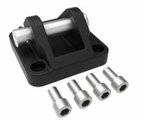 ARO Attachable Mounting Kit: Attachable Mounting Kit, Clevis, Fits 3 1/4 in Bore Dia, Aluminum, AN (MPN 115480). Key specifications — attr947485: 115480; attr947489: AN; attr947494: Aluminum; attr947529: ARO; attr1122619: Attachable Mounting Kit.