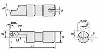 WIDIA Indexable Boring Bar: SSOI5001000250R (MPN 2822850). Key specifications — attr257292: SSOI5001000250R.