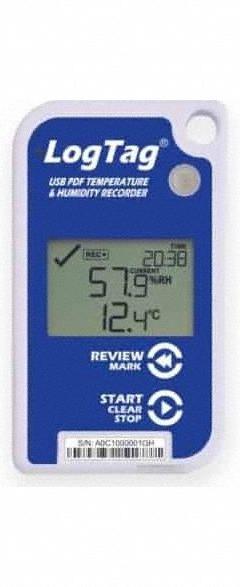 LOGTAG Data Logger: 0%to 100% Relative Humidity Measured, -22°F to 158°F, -30°C to 70°C, UHADO-16. Key specifications — Interface: USB; Parameters Measured: Temperature °C; Brand: LOGTAG; Features: Supports Fast Download Using Standard Docking Station and Wi-fi Wall Mount Interface; Software Options: No Software Required; Data Logger Type: Temperature.