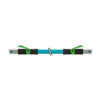 MURRELEKTRONIK Cordset: Cat5, RJ45 Male Straight x RJ45 Male Straight, 5 m Lg, TPE, Blue, Shielded (MPN 7700-74301-S4U0500). Key specifications — Brand: MURRELEKTRONIK; Cable Jacket Color: Blue; Performance Category: Cat5.
