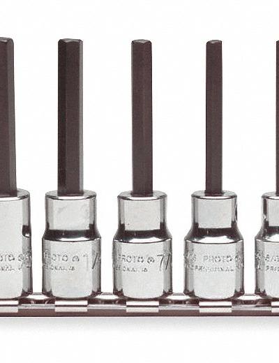 PROTO Socket Bit Set: 1 - Hex Bit Socket Sets