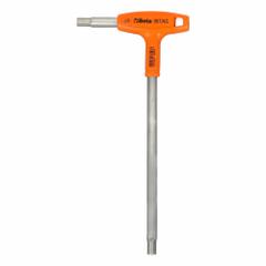 BETA Hex Key: 0 Ball Ends, 3/8 in Tip Size, SAE, Long, Stainless Steel, Satin, 8 in Long Arm Lg, T (MPN 96T INOX). Key specifications — attr1205521: BETA; attr1205526: Satin.
