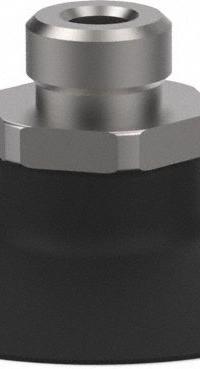 DE-STA-CO Vacuum Pad Assembly: G1/8 in, 50.04 mm Pad Dia, NBR, Black, 14.48 mm Pad Ht, 50A (MPN VC-F50N-18M). Key specifications — attr1019194: VC-F50N-18M; attr1019196: DE-STA-CO; attr1019197: 50A.