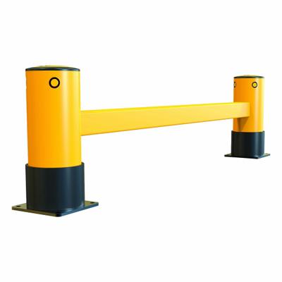 A-SAFE Rack End Barrier: eFlex, Polymer, 102 in x 9 in x 20 1/6 in, Floor - Floor-Mount End-of-Aisle Pallet Rack Guardrails