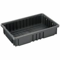 QUANTUM STORAGE SYSTEMS Divider Box: 0.23 cu ft, 16 1/2 in x 10 7/8 in x 3 1/2 in, Lid Not Included (MPN DG92035CO). Key specifications — Includes Dividers: Dividers Not Included; Includes Lid: Lid Not Included; Material: Plastic; Color: Black; Brand: QUANTUM STORAGE SYSTEMS.