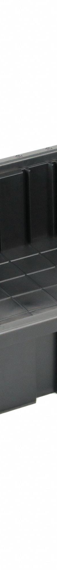 QUANTUM STORAGE SYSTEMS Divider Box: 0.23 cu ft, 16 1/2 in x 10 7/8 in x 3 1/2 in, Lid Not Included (MPN DG92035CO). Key specifications — Includes Dividers: Dividers Not Included; Includes Lid: Lid Not Included; Material: Plastic; Color: Black; Brand: QUANTUM STORAGE SYSTEMS.