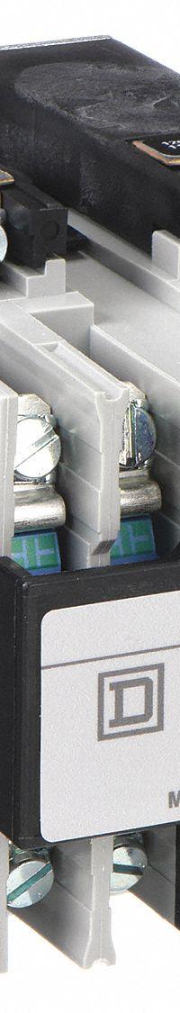 SQUARE D NEMA Control Relay: Surface Relay Mounting, 120V AC Coil Volt, 4NO, 20 A (MPN 8501XMO40V02). Key specifications — Brand: SQUARE D.