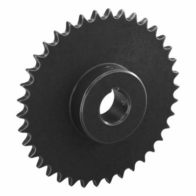 TRITAN Roller Chain Sprocket: 50, For 5/8 in Chain Pitch, 1 3/8 in Bore Dia, 38 Teeth - Size 50 Fixed-Bore Roller Chain Sprockets
