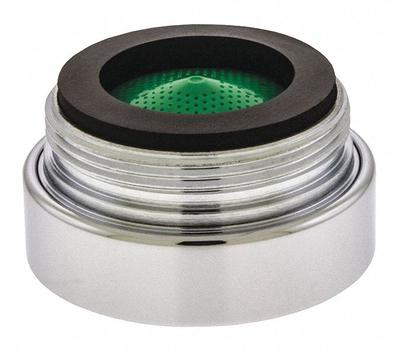 NEOPERL Outlet: 1.5 gpm Flow Rate, Aerated Flow Outlet, Brass, Chrome Finish - Faucet Aerators & Outlets