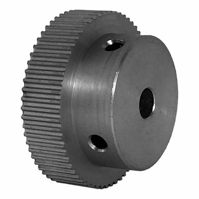 Dayton Timing Pulley: Modified Curvilinear, Fixed, For GT Timing Belt Section - GT Section Fixed-Bore Timing Pulleys with Hub