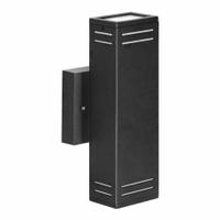 Sconce: Black, 1,000 lm, 2700K, 80 CRI, 29.5 W Fixture Watt, 120V AC, 4 1/2 in Lg, 4 3/4 in Wd (MPN SCONCEDTD1A1000S8SC3BL/63471). Key specifications — Voltage: 120V AC; Brand: SYLVANIA; Color Temperature: 2700K; Housing Finish/Housing Color (Broad): Black.