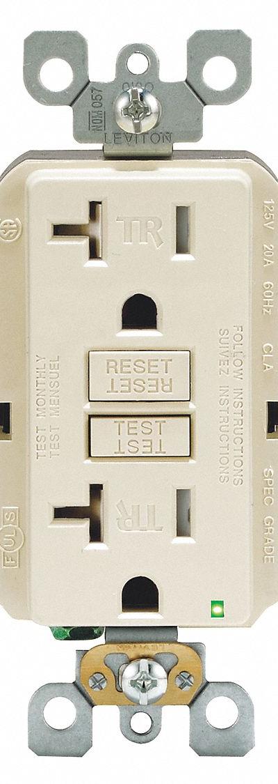 LEVITON GFI Receptacle: Decorator Duplex - General Purpose Receptacles