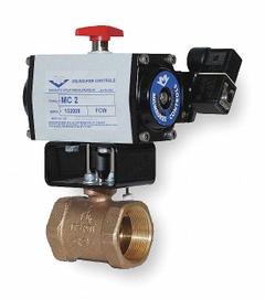 MILWAUKEE VALVE Pneumatically Actuated Butterfly Valve: For Corrosive Chemicals/Salt Water Media (MPN MBDAO A 100). Key specifications — Brand: MILWAUKEE VALVE; Disc Material: Stainless Steel; Pilot Solenoid Voltage: Not Included.