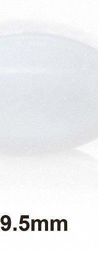 Stirring Bar: Egg, Alnico, 9.5 mm Overall Lg, 4.7 mm Dia, Autoclavable, White (MPN F37130-0038). Key specifications — Color: White; Brand: SP SCIENCEWARE; Product Type: Stirring Bar; Shape: Egg.