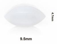 Stirring Bar: Egg, Alnico, 9.5 mm Overall Lg, 4.7 mm Dia, Autoclavable, White (MPN F37130-0038). Key specifications — Color: White; Brand: SP SCIENCEWARE; Product Type: Stirring Bar; Shape: Egg.