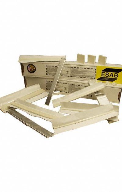 ESAB Ceramic Weld Backing: Bevel Rectangle - Disposable Ceramic Weld-Backing Tiles