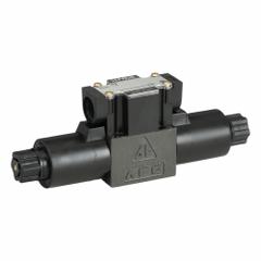 CHIEF Hydraulic Directional Valve: 20 gpm Max Flow Rate, D03 NFPA Size, Three Positions, Tank, Tank (MPN D03S-2B-12D-35). Key specifications — attr1018253: CHIEF; attr1018274: D03; attr1018283: Tank; attr1018249: D03S-2B-12D-35.