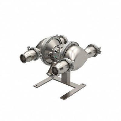 GRACO Double Diaphragm Pump: Stainless Steel, 3 in, Tri-Clamp, 130 gpm, 277 ft Max. Head - USP Class VI-Compliant Pharmaceutical-Grade AODD Pumps