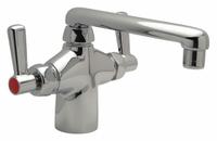ZURN Laboratory Faucet: Faucet, Single-Post, For Cold Water/Hot Water Media, 2 Handles, Lever, Std (MPN Z826F1-XL). Key specifications — Brand: ZURN; Color/Finish: Chrome; Product Type: Faucet.