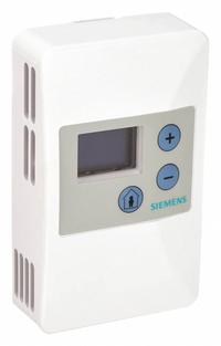 Temperature Sensor: Wall Mount, Conduit Box, Digital, 32°F to 122°F, 0 to 10V DC/4 to 20 mA, Plastic (MPN QAA22SS.FWSN). Key specifications — Temperature Signal Output: 4 to 20 mA; Includes: Anchors; Compatible Building Automation Protocols: Modbus; For Use With Building Automation Systems: Building Automation System Compatible; Product Type: Room Temperature Sensor; Brand: SIEMENS; Electrical Connection Type: Hardwired; Mounting Location: Wall Mount.