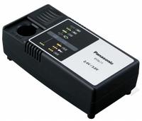 PANASONIC Battery Charger: Single-Port Charging, For 2.4V DC/3.6V DC, 2.8 Ah Charged in 1-Hour (MPN EY0L11B). Key specifications — attr1255775: Standard; attr1255810: 2.4V DC; attr1255811: (1) 2.4V/3.6V; attr1255812: 120V AC.