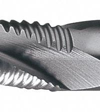 CLEVELAND Roughing End Mill: Cobalt, 4 Flute, Coarse Pitch, 1/2" Mill Dia, 3" LOC, 5" OAL (MPN C30732)