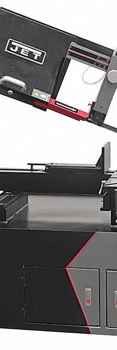JET ELITE Band Saw: 10 in x 17 in, 53 to 275, 45° Left to 60° Right, 3 Phase, 230/460V AC (MPN 891070). Key specifications — attr325085: JET ELITE; attr313074: 3; attr313072: 45° Left to 60° Right; attr313070: 10 in x 17 in; attr313071: 53 to 275.