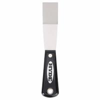 HYDE Putty Knife: Bld. Mat. Carbon Steel, Hdl. Mat. Nylon, Stiff, Bent Bld. Shape (MPN 02070). Key specifications — attr1004902: HYDE; attr1012057: Full; attr1014703: Plastic; attr1017570: Standard End; attr1029655: Bent; attr1034073: Straight.