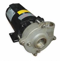 Centrifugal Pump: 3/4 hp, 230/460V AC, 50 ft Max Head, 1 1/4 in , 1 in Intake and Disch, ODP, SS (MPN 2ZWU3). Key specifications — Brand: DAYTON; Motor Enclosure Type: ODP.