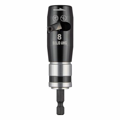 MILWAUKEE Wire Stripper: Electrical Wire Strippers, Impact Drivers, Impact Rated - Impact Driver Attachments