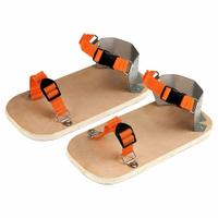KRAFT TOOL Asphalt Shoes: Wood (MPN GG810). Key specifications — attr1014201: Wood; attr1014200: Adjustable Straps; attr1004973: Asphalt Shoe; attr1004972: KRAFT TOOL.
