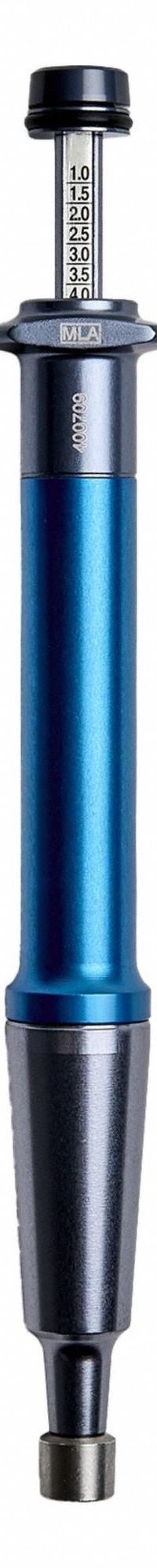 CELLTREAT Single-Channel MLA Pipettor: 1 Channels, 5 mL Capacity - Max, 0.5 mL Volume Increments (MPN 1061). Key specifications — Color: Blue; Brand: CELLTREAT; Pipetter Type: Manual Adjustable Volume; Product Type: Single-Channel MLA Pipettor.