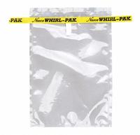 WHIRL-PAK Sampling Bag: Std, Sterile, 13 fl oz Capacity - oz, 384 mL Capacity - mL, 3 mil Thick (MPN B01018). Key specifications — Brand: WHIRL-PAK; Color: Clear; Product Type: Sampling Bag; Standards: EPA; Style: Standard.