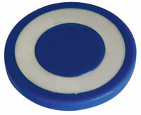 EATON Mushroom Head: 30 mm Panel Size, Non-Illuminated, Metallic, Blue (MPN 10250TB64). Key specifications — Manufacturer Part Number: 10250TB64; Compatible Operator Illumination: Non-Illuminated; Compatible with Series: 10250T; Head Attachment Type: Screw-On; Head Material: Zinc; Brand: EATON.