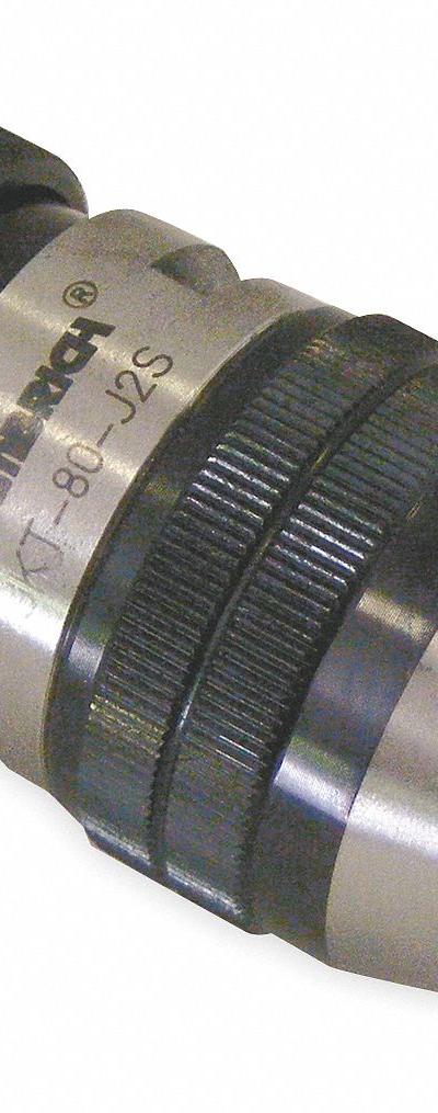 LLAMBRICH Drill Chuck: JT2, 1/32 in to 1/2 in Capacity, Ball Bearing - High-Torque Taper-Mount Keyless Drill Chucks