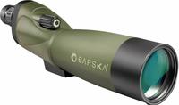BARSKA Spotting Scope: 20x to 60x, 45 ft @ 1000 yd (60x)/91 ft @ 1000 yd (20x), Hunting (MPN AD10350). Key specifications — Color: Green; Magnification: 20x to 60x; Field of View: 91 ft @ 1000 yd (20x); Weather Resistant: Fog Resistant; Brand: BARSKA; Product Type: Spotting Scope.