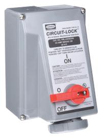 HUBBELL Mechanical Interlock: 600V AC, Three Phase, 30 A, 3 Pole, 4 Wire (MPN HBL430MI5W). Key specifications — Brand: HUBBELL; Reverse Service: No.