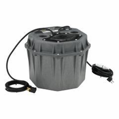 LIBERTY PUMPS Sink Drain Pump System: 4.3 gal, 1/3 hp, 115V AC, 30 gpm Flow Rate @ 10' of Head, NPT (MPN 404). Key specifications — Brand: LIBERTY PUMPS; Rated Voltage: 115V AC; Discharge Location: Top; Switch: Piggyback Tether Float.