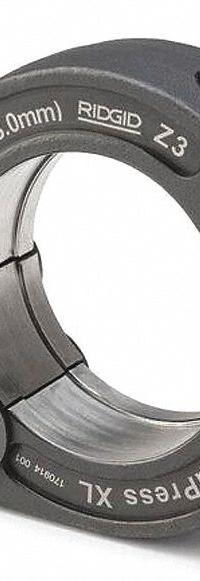 RIDGID Press Jaw: 4 in Pipe, Carbon Steel/Stainless Steel, For Viega MegaPress, Extended Tool Types (MPN 60653). Key specifications — attr518773: Rings; attr518762: Stainless Steel; attr518771: Steel; attr518761: Viega MegaPress; attr518760: RIDGID.