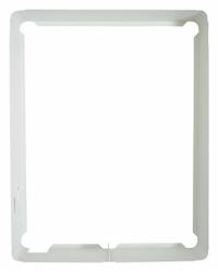 MARKEL Surface Mounting Frame: Surface, For HF3315T2RPW/HF3316T2RPW/Mfr. No. E3313TRPW, Frame, White (MPN 3310EX33WR). Key specifications — Color: White; Mounting Type: Surface; Product Type: Surface Mounting Frame; For Use With: HF3316T2RPW; Includes: Frame; Brand: MARKEL; Fits kW: 0.7 to 4.8 kW; Outside Dimensions - H x W: 20-1/8 in x 15-3/8 in.