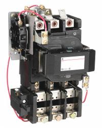 GE Magnetic Motor Starter: Non-Reversing, 3 Poles, NEMA Size 3, 90 A, 240V AC Coil (MPN CR306E003). Key specifications — Brand: GE; Coil Voltage: 240V AC; Phase: Three; Signaling Features: Pilot Light; Thermal Units Required: 3 Melting Alloy Units (Not Included).