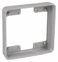 APPLETON ELECTRIC Cast Box Extension: Tandem Box Extension, Iron, Gray, 2 (MPN FS-2EXT). Key specifications — For Product Type: 2; Accessory Type: Tandem Box Extension; Color: Gray; Material: Iron; Brand: APPLETON ELECTRIC.