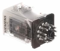 SIEMENS Plug-In Relay: Socket Mounted, 10 A Current Rating, 24V AC, 3PDT, 11 Pins/Terminals (MPN 3TX7112-1FC03C). Key specifications — Brand: SIEMENS; Base Type: Octal; Mounting Style: Plug-In; Manufacturer Part Number: 3TX7112-1FC03C; Series: 3TX71 Series.