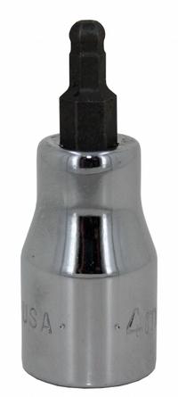 SK PROFESSIONAL TOOLS Socket Bit: 3/8 in Drive Size, Ball Hex Tip, 7 mm Tip Size, 3 in Overall Lg (MPN 45527). Key specifications — attr1204765: Replaceable Insert; attr1204767: SK PROFESSIONAL TOOLS.