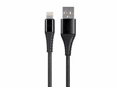 MONOPRICE USB Cable: Lightning End 1, Type A End 2, Black, 1.5 ft Lg, USB Cable (MPN 31190). Key specifications — End 1 Connection Type: Lightning; Color: Black; Brand: MONOPRICE; Product Type: USB Cable; End 2 Connection Type: Type A.