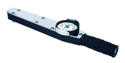 INSIZE Dial Torque Wrench: 1/4 in Drive Size, 15 to 75 in-lb/2 to 9 N-m - Standard-Head Dial Torque Wrenches