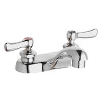 CHICAGO FAUCETS Low Arc Bathroom Faucet: 802, Cast Brass, Polished Chrome Finish, 2.2 gpm Flow Rate (MPN 802-VXKABCP). Key specifications — Includes: Mounting Hardware; Brand: CHICAGO FAUCETS; Series: 802.