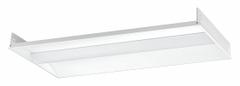 COLUMBIA LIGHTING Recessed Troffer: 4 ft Lg, 2 ft Wd, 4,788 lm, 3500K, 39 W, 120 to 277V AC (MPN LCAT24-35MLG-EDU). Key specifications — attr1261884: 120 to 277V AC; attr1261878: COLUMBIA LIGHTING; attr1261883: (4) Lamp T8; attr1261870: 3500K; attr1261880: Yes.